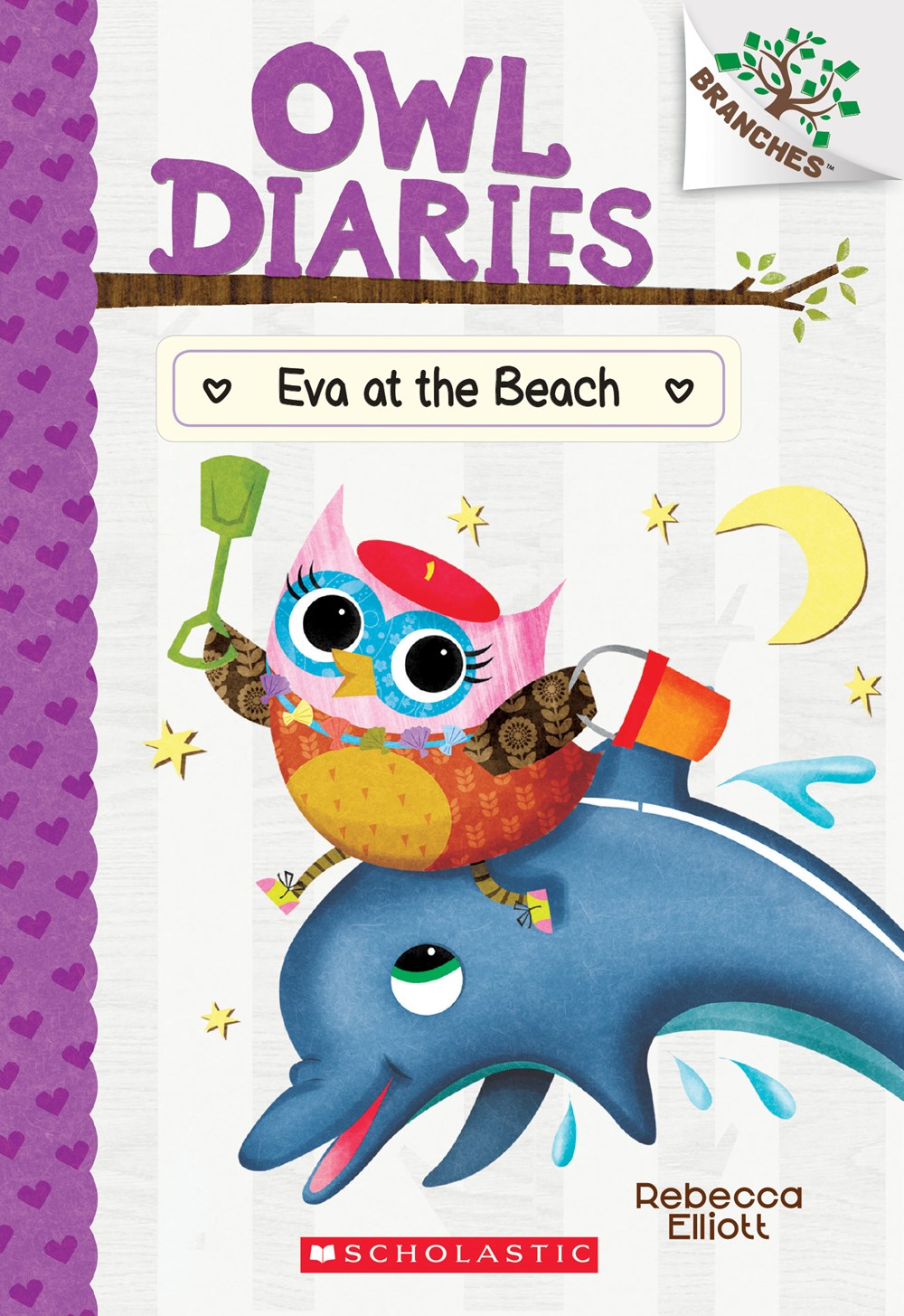 Eva at the Beach: A Branches Book (Owl Diaries #14)